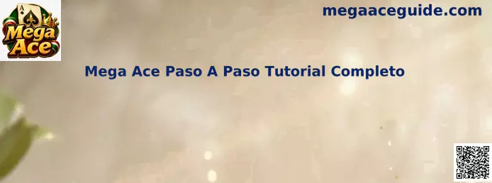 Mega Ace Paso A Paso Tutorial Completo