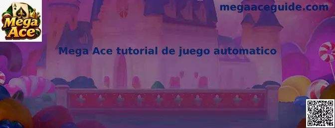 Pantalla de referencia para el tutorial de juego automático de Mega Ace