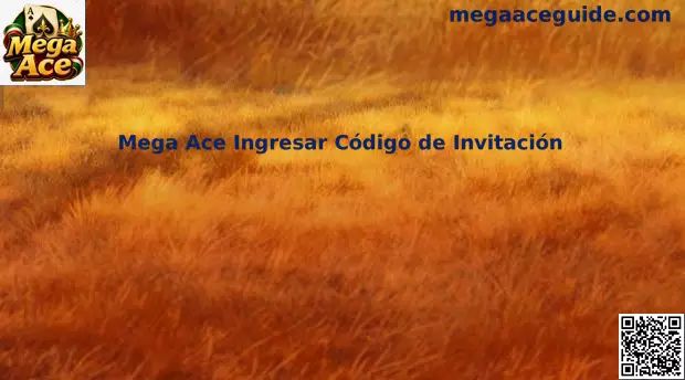 Interfaz de Ingreso de Código Mega Ace México